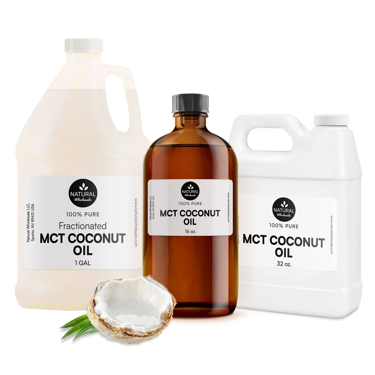 Coconut MCT Oil - 100% Pure | Wholesale Bulk