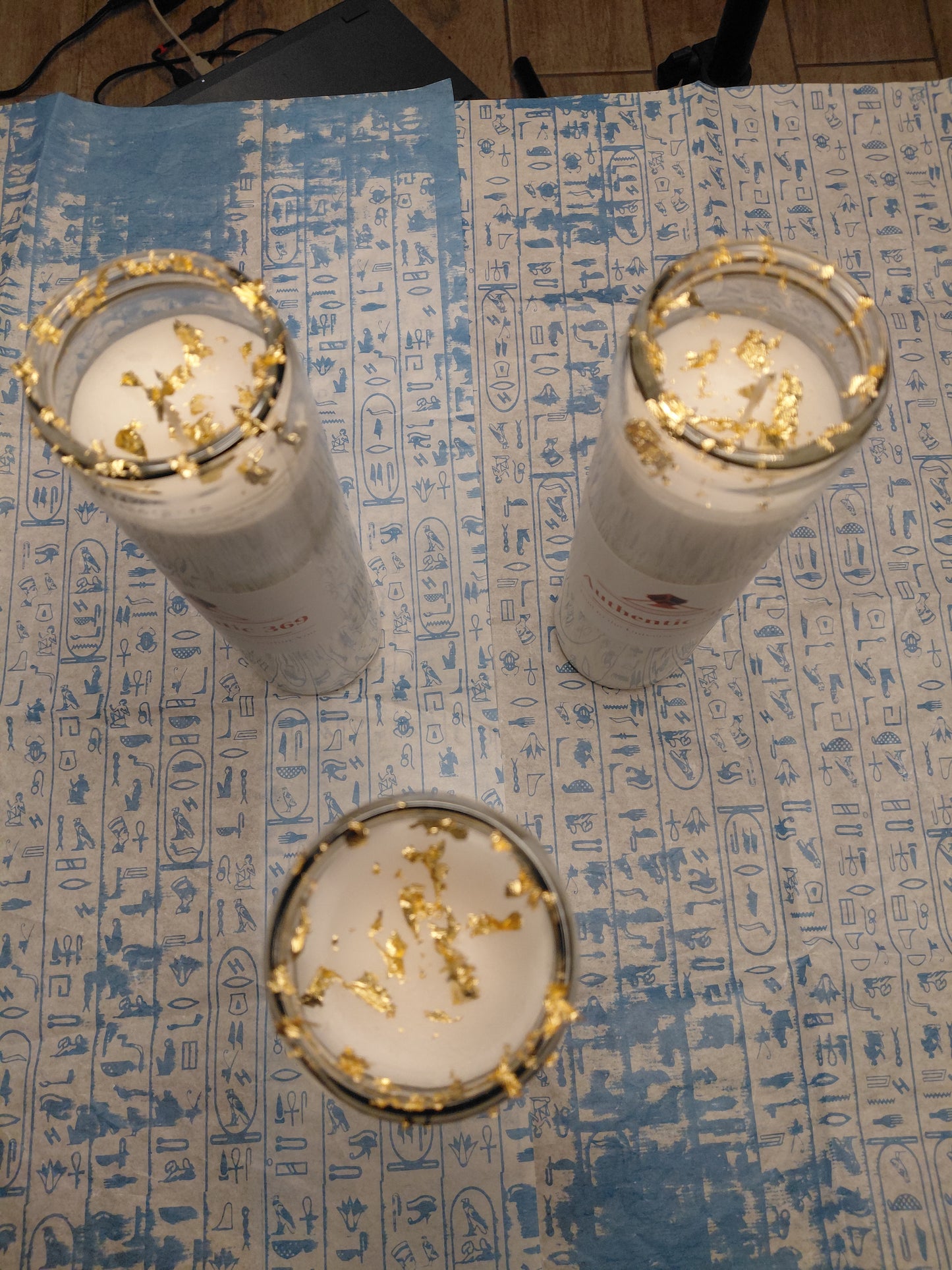 Gold Aura Candles