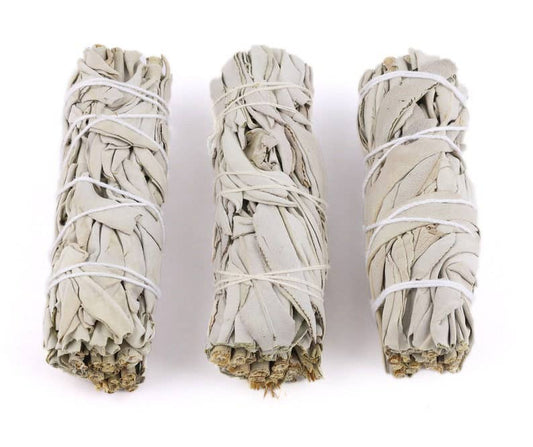 California White Sage Smudge Stick (4 in.)