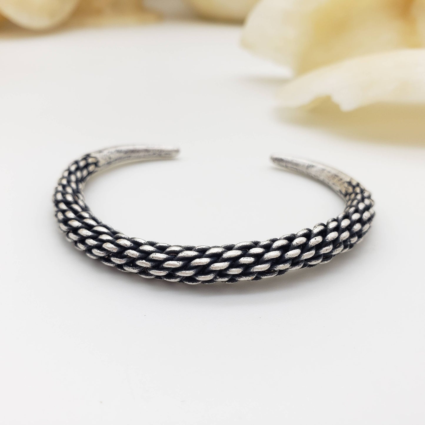 Viking Braided Cuff Bracelet